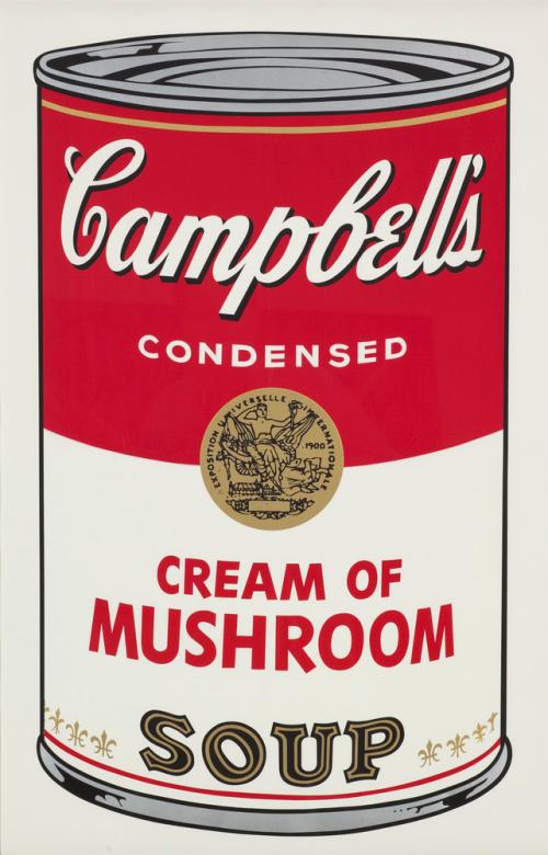 Campbell's Soup Cans I (Mushroom)
