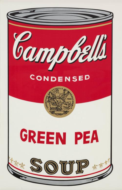 Campbell's Soup Cans I (Green Pea)
