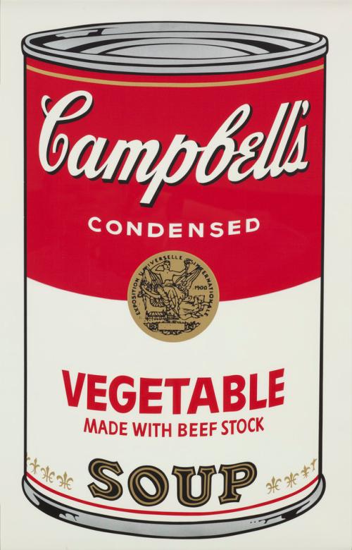Campbell's Soup Cans I (Vegetable)