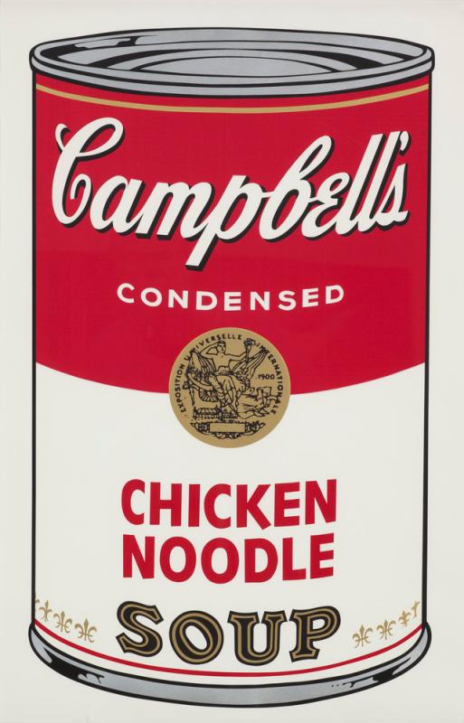 Campbell's Soup Cans I (Chicken Noodle)