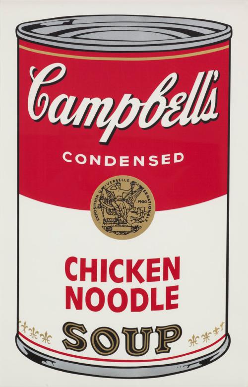 Campbell's Soup Cans I (Chicken Noodle)