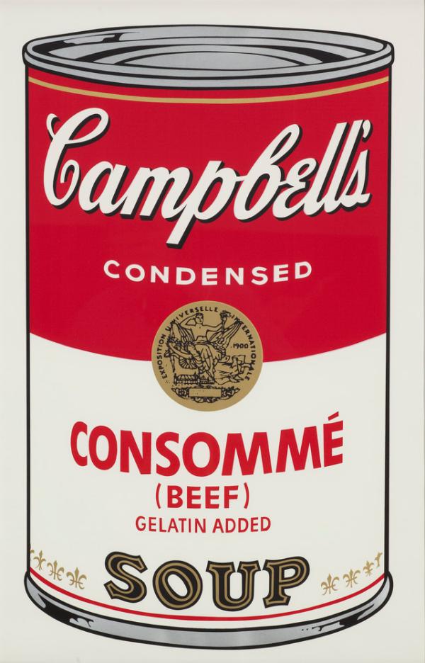 Campbell's Soup Cans I (Consommé)
