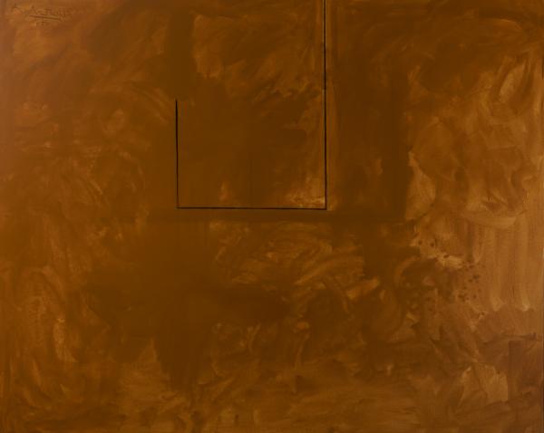 Untitled (Ochre Open)