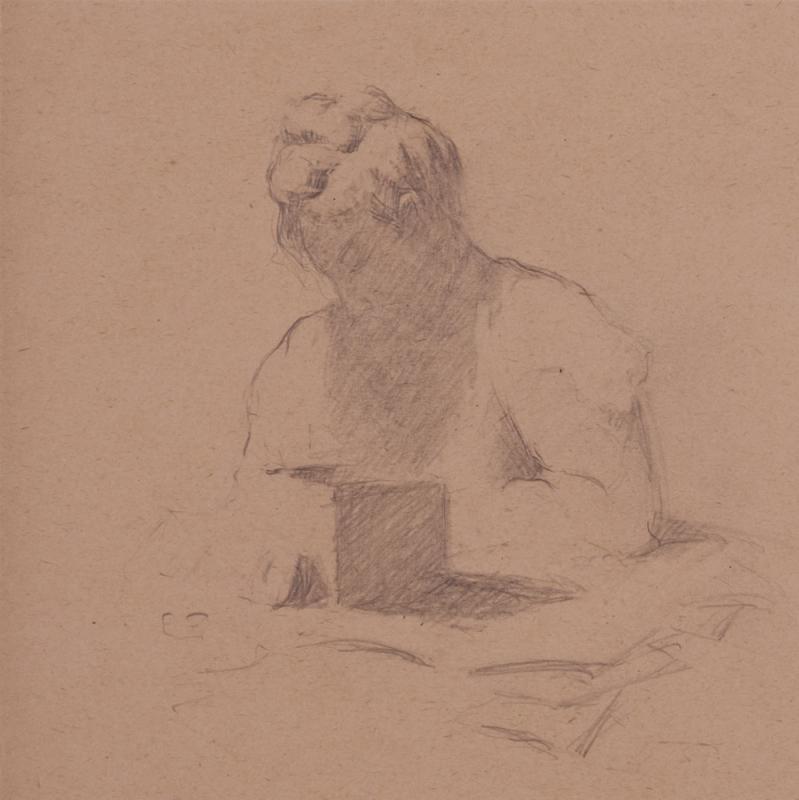 Woman at a Table with Box