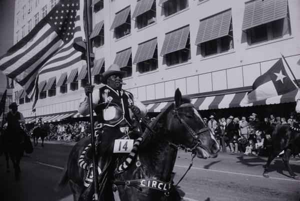 Untitled (Parade Horse and Rider) from "The Great American Rodeo Portfolio"