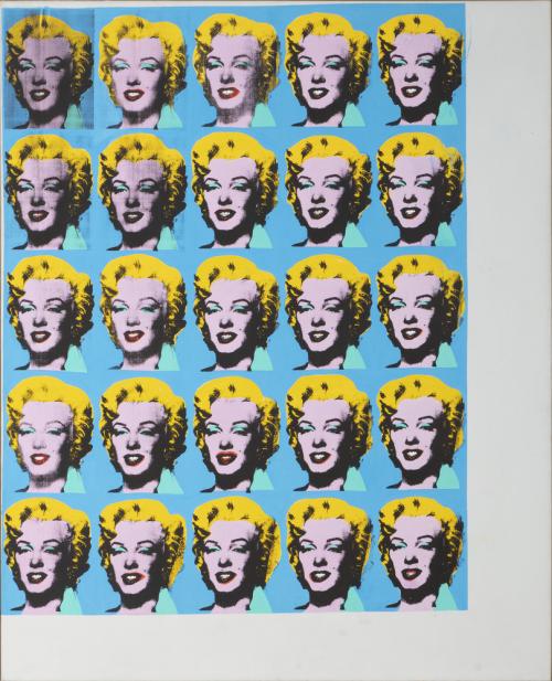 Twenty-Five Colored Marilyns