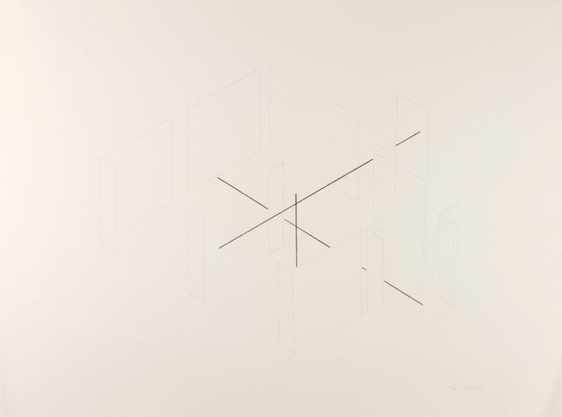 Untitled (Study for Rhona Hoffman Gallery, Chicago)
