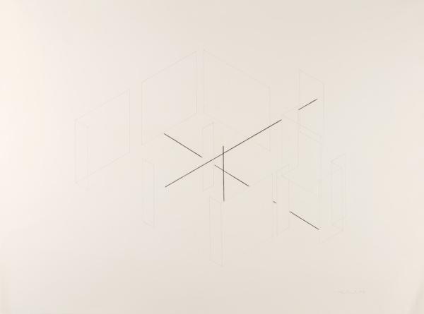 Untitled (Study for Rhona Hoffman Gallery, Chicago)