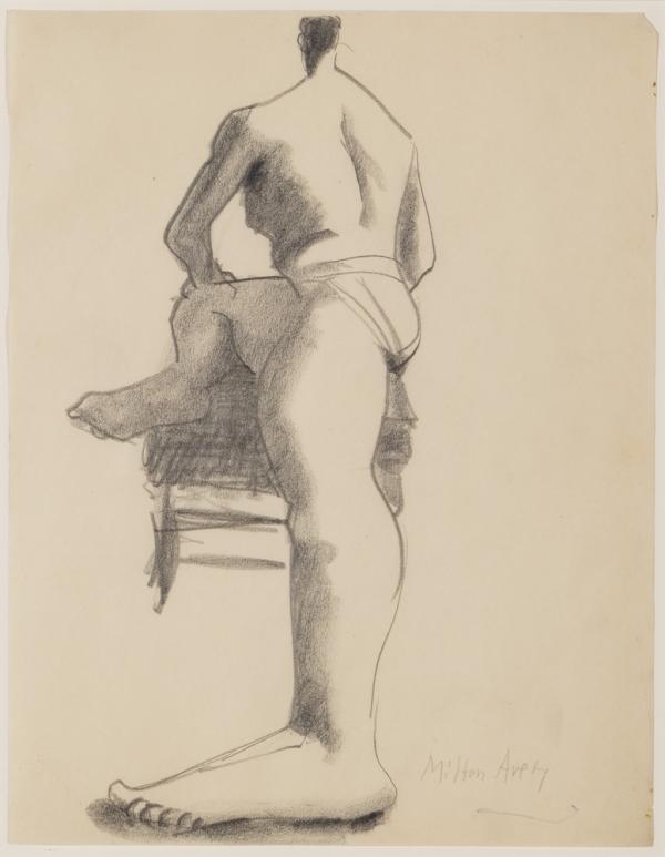 Untitled (Male Figure Study)