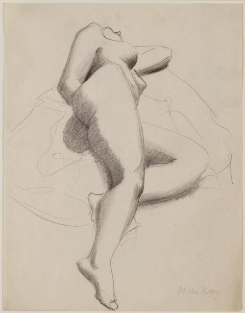 Untitled (Reclining Female Nude)