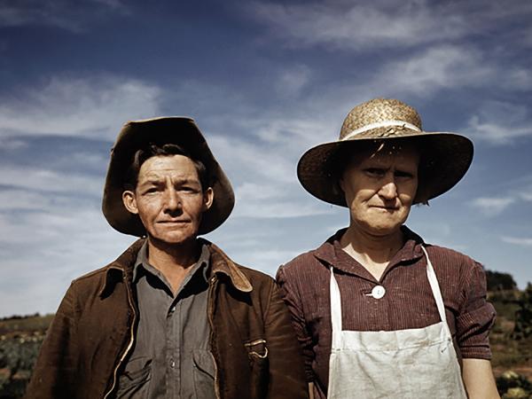 Jean Norris and Wife Virginia Norris, Homesteaders and Town Founders