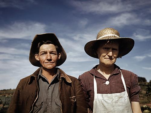 Jean Norris and Wife Virginia Norris, Homesteaders and Town Founders