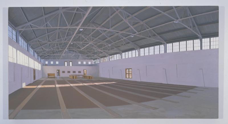 The Arena, Chinati, 6 a.m., Looking South