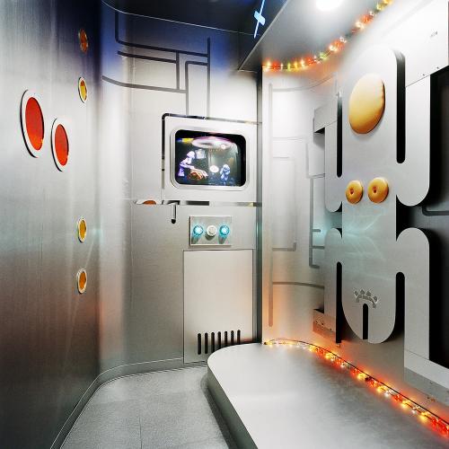 Alien Abduction Play Area, Hotel Loire, Osaka