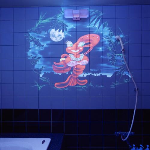 Lovster Bathroom, Snowmans Hotel, Kobe