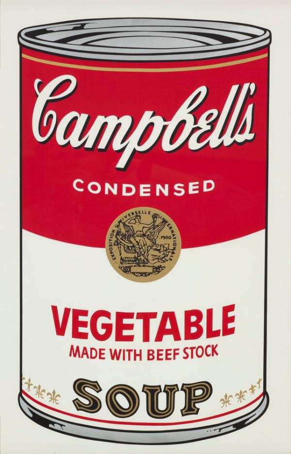 Campbell's Soup Cans I (Vegetable)