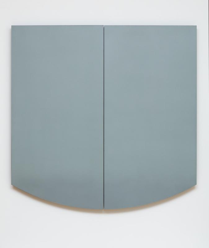 1/2 Blue-Gray Curved Area (Central Section)
