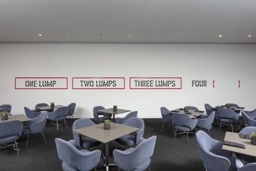 ONE LUMP TWO LUMPS THREE LUMPS FOUR ()