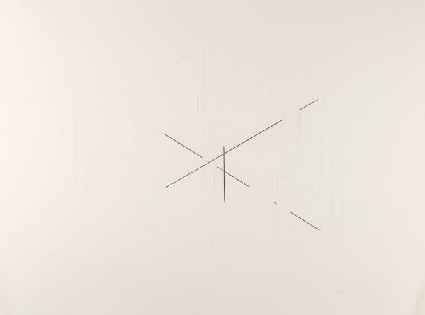 Untitled (Study for Rhona Hoffman Gallery, Chicago)