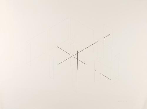 Untitled (Study for Rhona Hoffman Gallery, Chicago)