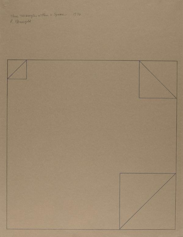 Three Triangles within a Square