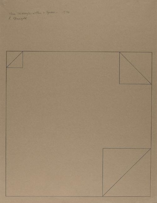 Three Triangles within a Square