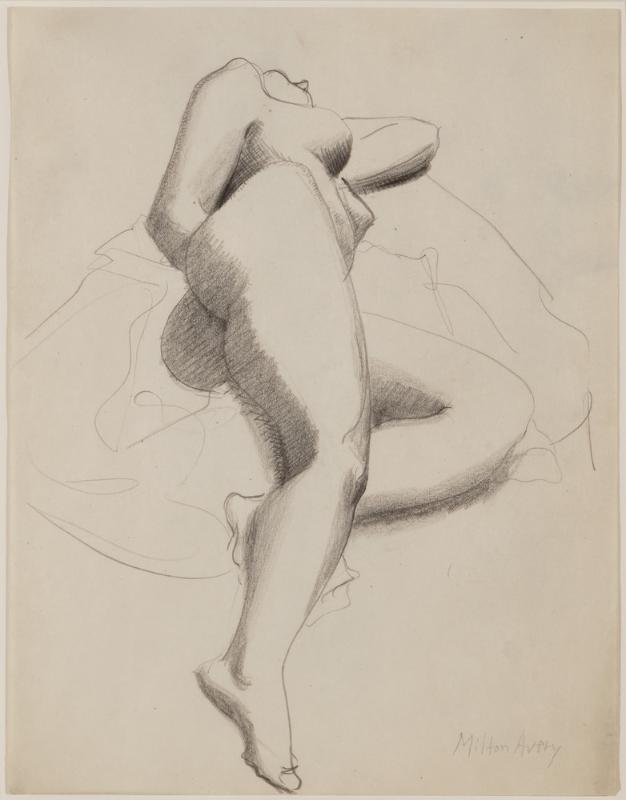 Untitled (Reclining Female Nude)