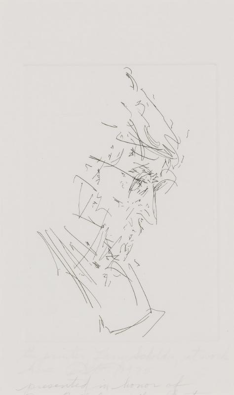 the printer, Larry Scholder, at work