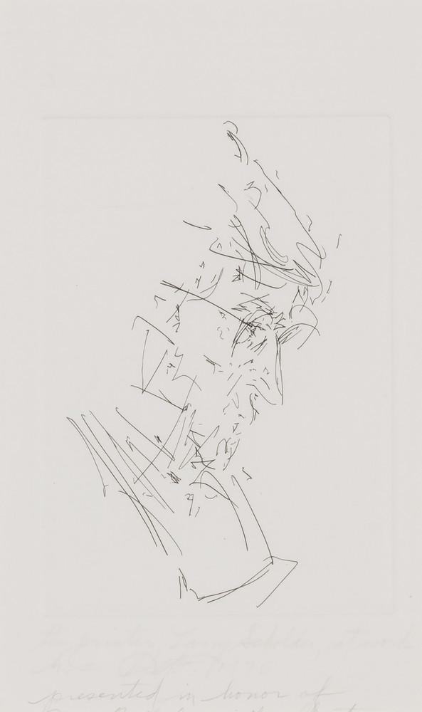 the printer, Larry Scholder, at work